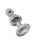 Plug anal bijou Lollypop transparent L - par Wooomy