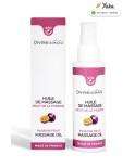 Huile de massage gourmande BIO Fruit de la passion Hydratant Comestible à Argan 100ml par Divinextases
