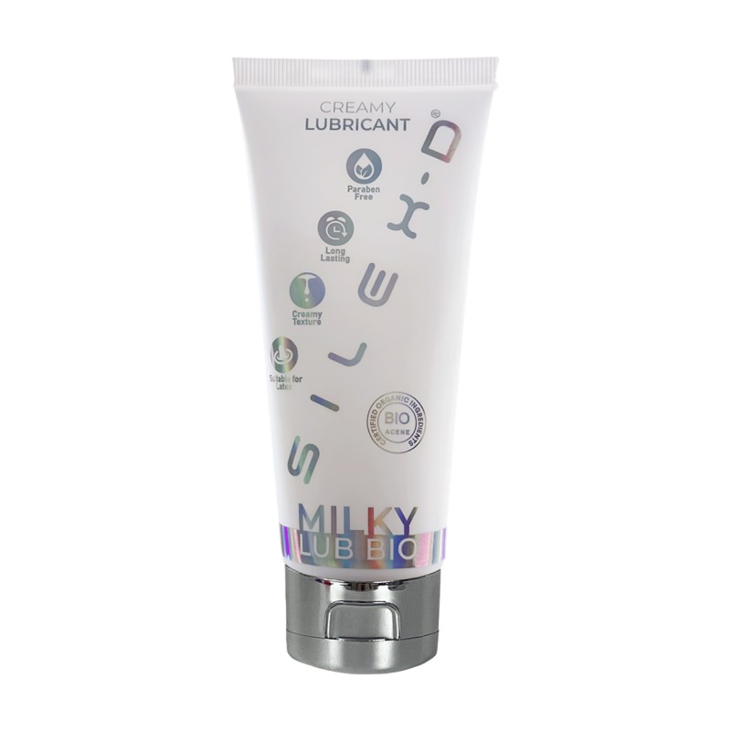 Lubrifiant Bio Milky Réaliste Sperme à base d'eau 100ml par Silexd