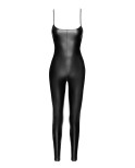 Combinaison dos nu Wild F316 wetlook effet croco, lingerie par Noir HandMade