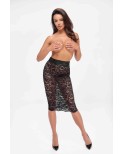 Jupe lacée Ambivalence F302 dentelle, lingerie par Noir HandMade