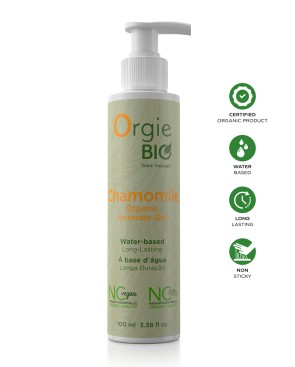 Gel Intime Bio à Base d'Eau à la camomille