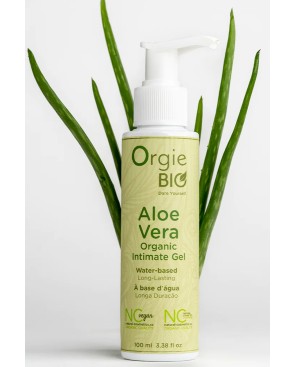 Gel Intime Bio à Base d'Eau à l'Aloe Vera Hydratant et Tonifiant par ORGIE