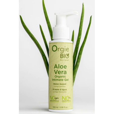Gel Intime Bio à Base d'Eau à l'Aloe Vera Hydratant et Tonifiant par ORGIE