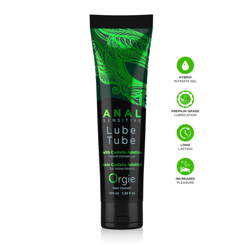 Lubrifiant eau Lube Tube Anal Sensitive 100ml, par ORGIE Lubrifiant eau Lube Tube Anal Sensitive 100ml, par ORGIE