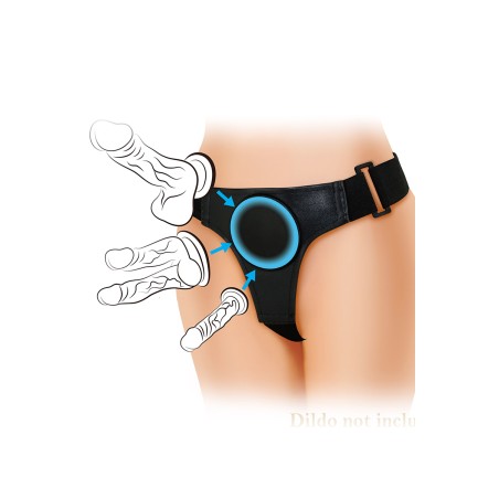 Harnais Universel pour godes, avec pastille à ventouse (jusqu'à 9 cm) Harness Briefs par Pretty Love