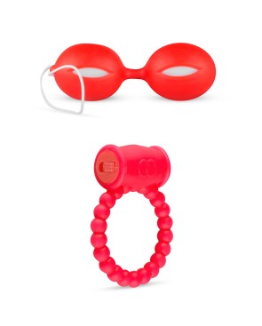 kit coffret I Love Red Couples par LoveBoxxx