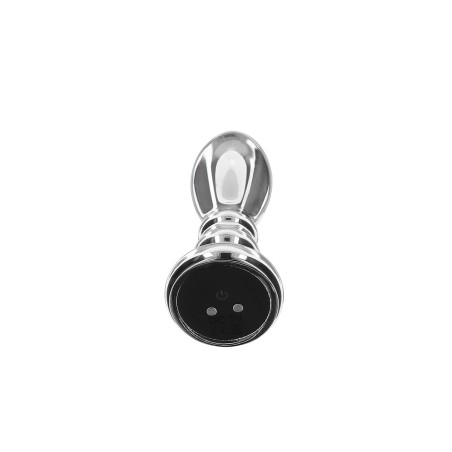 Plug vibrant en Acier Inoxydable - The Slider M par ToyJoy