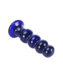 Plug anal vibrant en verre The Radiant 11 x 3,6 cm - par Toy Joy