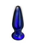 Plug anal vibrant en verre The Shining 11,5 x 4 cm - par Toy Joy
