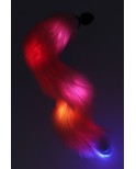 Plug anal Licorne avec queue Lumineuse - par Taboom