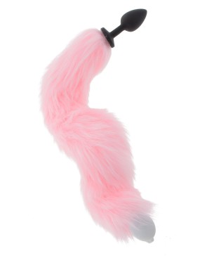 Plug anal Licorne avec queue lumineuse - Taboom