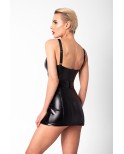 Mini robe Starlet avec anneau F320 wetlook, lingerie par Noir HandMade Mini robe Starlet avec anneau F320 wetlook, lingerie par Noir HandMade