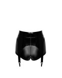Short à jarretelles Glam F325 vinyle et wetlook, lingerie par Noir HandMade