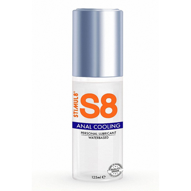 Lubrifiant anal rafraichissant 125ml - par S8
