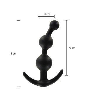 Plug anal Sweet Sensation Beaded 3 perles - par Toy Joy