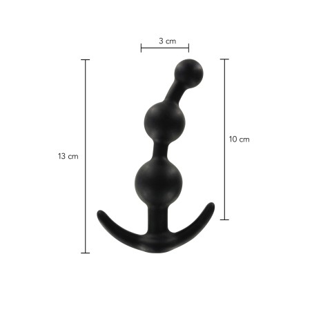 Plug anal Sweet Sensation Beaded 3 perles - par Toy Joy