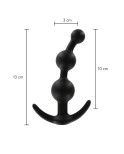 Plug anal Sweet Sensation Beaded 3 perles - par Toy Joy Plug anal Sweet Sensation Beaded 3 perles - par Toy Joy