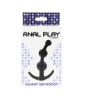 Plug anal Sweet Sensation Beaded 3 perles - par Toy Joy Plug anal Sweet Sensation Beaded 3 perles - par Toy Joy