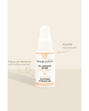 Gel apaisant et Hydratant Vulve et Anus 50ml - par Divinextases