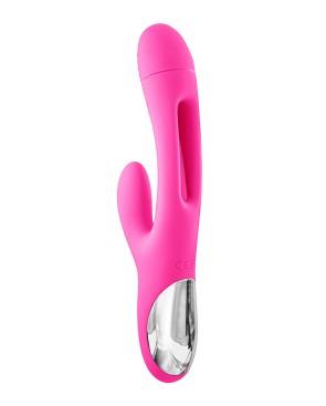 Vibromasseur Rabbit avec tapotement - Point G Vagin et Clitoris Felicity par YOBA