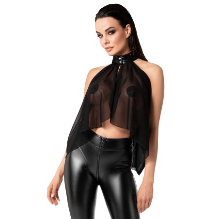 Bolero Opium F349 en tulle, lingerie par Noir HandMade