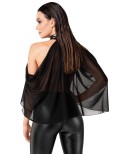 Bolero Opium F349 en tulle, lingerie par Noir HandMade