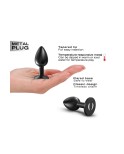Plug anal en métal Onix thermo-réactif S - par Dorcel