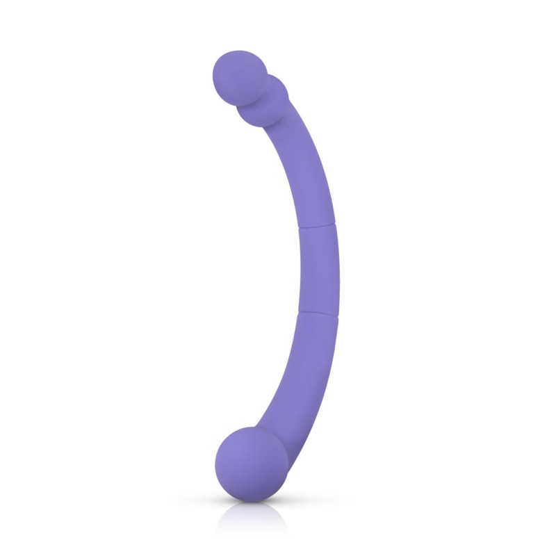 Vibro Double Extrémité Double sphère Leah - par Good Vibes Only Vibro Double Extrémité Double sphère Leah - par Good Vibes Only