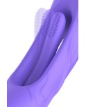Vibro avec stimulateur de point G Flax Avec tapotements - par Good Vibes Only Vibro avec stimulateur de point G Flax Avec tapotements - par Good Vibes Only