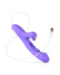 Vibro Rabbit avec Stimulateur de Point G Tess Avec tapotements - par Good Vibes Only Vibro Rabbit avec Stimulateur de Point G Tess Avec tapotements - par Good Vibes Only