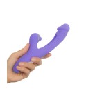 Vibro Rabbit avec Stimulateur de Point G Tess Avec tapotements - par Good Vibes Only Vibro Rabbit avec Stimulateur de Point G Tess Avec tapotements - par Good Vibes Only