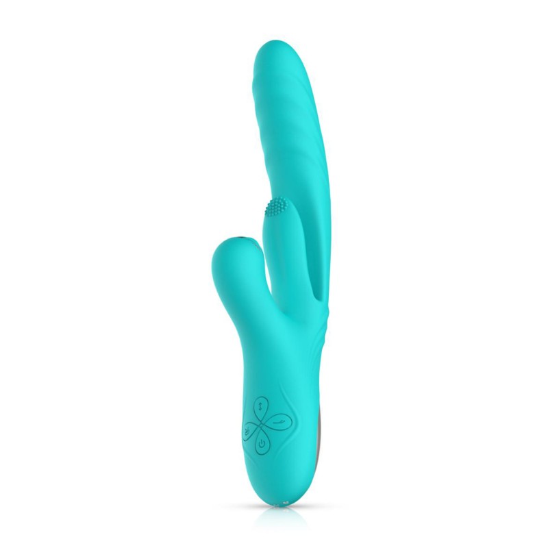 Vibro rabbit, va-et-vient + tapping Point G Lisa- Good Vibes Only