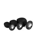 Kit entrainement 3 Butt plugs noir - par Easy Toys Kit entrainement 3 Butt plugs noir - par Easy Toys
