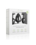 Kit entrainement 3 Butt plugs noir - par Easy Toys Kit entrainement 3 Butt plugs noir - par Easy Toys