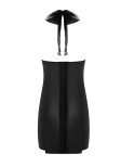 Robe Kesmina faux cuir Bustier tulle - lingerie par Passion