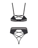 Ensemble ouvert deux pièces Kristeen - lingerie par Passion