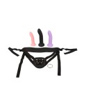 Gode ceinture avec 3 dildos inclus - par You2Toys Gode ceinture avec 3 dildos inclus - par You2Toys
