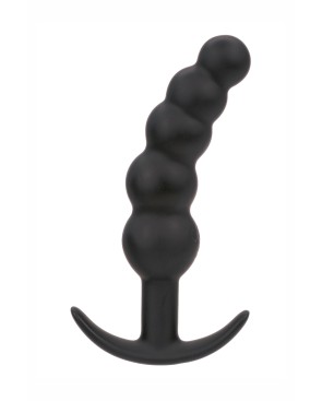 Plug anal Vibrant avec 5 perles - Calexotics