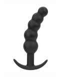 Plug anal Vibrant avec 5 perles - par Calexotics Plug anal Vibrant avec 5 perles - par Calexotics