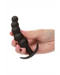 Plug anal Vibrant avec 5 perles - par Calexotics Plug anal Vibrant avec 5 perles - par Calexotics