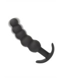 Plug anal Vibrant avec 5 perles - par Calexotics Plug anal Vibrant avec 5 perles - par Calexotics
