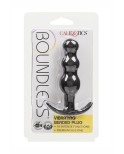 Plug anal Vibrant à 3 perles - par Calexotics Plug anal Vibrant à 3 perles - par Calexotics