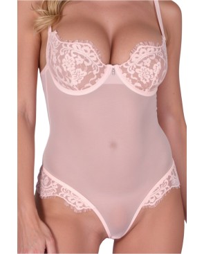 Body rose pâle Zovel - Passion