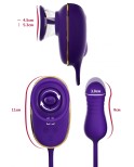 Stimulateur 2 en 1 - Clitoridien et anal - par She.E.O