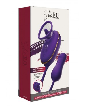 Stimulateur clitoridien et anal - She.E.O
