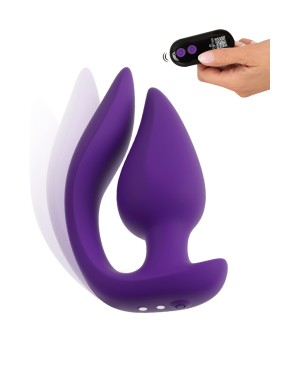 Plug et stimulateur externe vibrant 2 en 1 - Sweet Smile