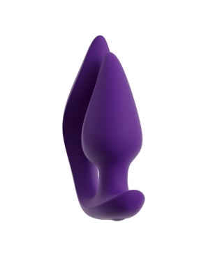 Plug et stimulateur externe vibrant 2 en 1 Stimulation anale ou vaginale, vulve et clitoris ou périnée - par Sweet Smile