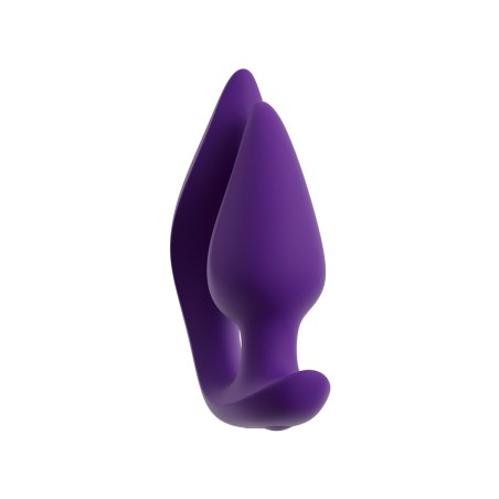 Plug et stimulateur externe vibrant 2 en 1 Stimulation anale ou vaginale, vulve et clitoris ou périnée - par Sweet Smile