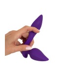 Plug et stimulateur externe vibrant 2 en 1 Stimulation anale ou vaginale, vulve et clitoris ou périnée - par Sweet Smile Plug et stimulateur externe vibrant 2 en 1 Stimulation anale ou vaginale, vulve et clitoris ou périnée - par Sweet Smile